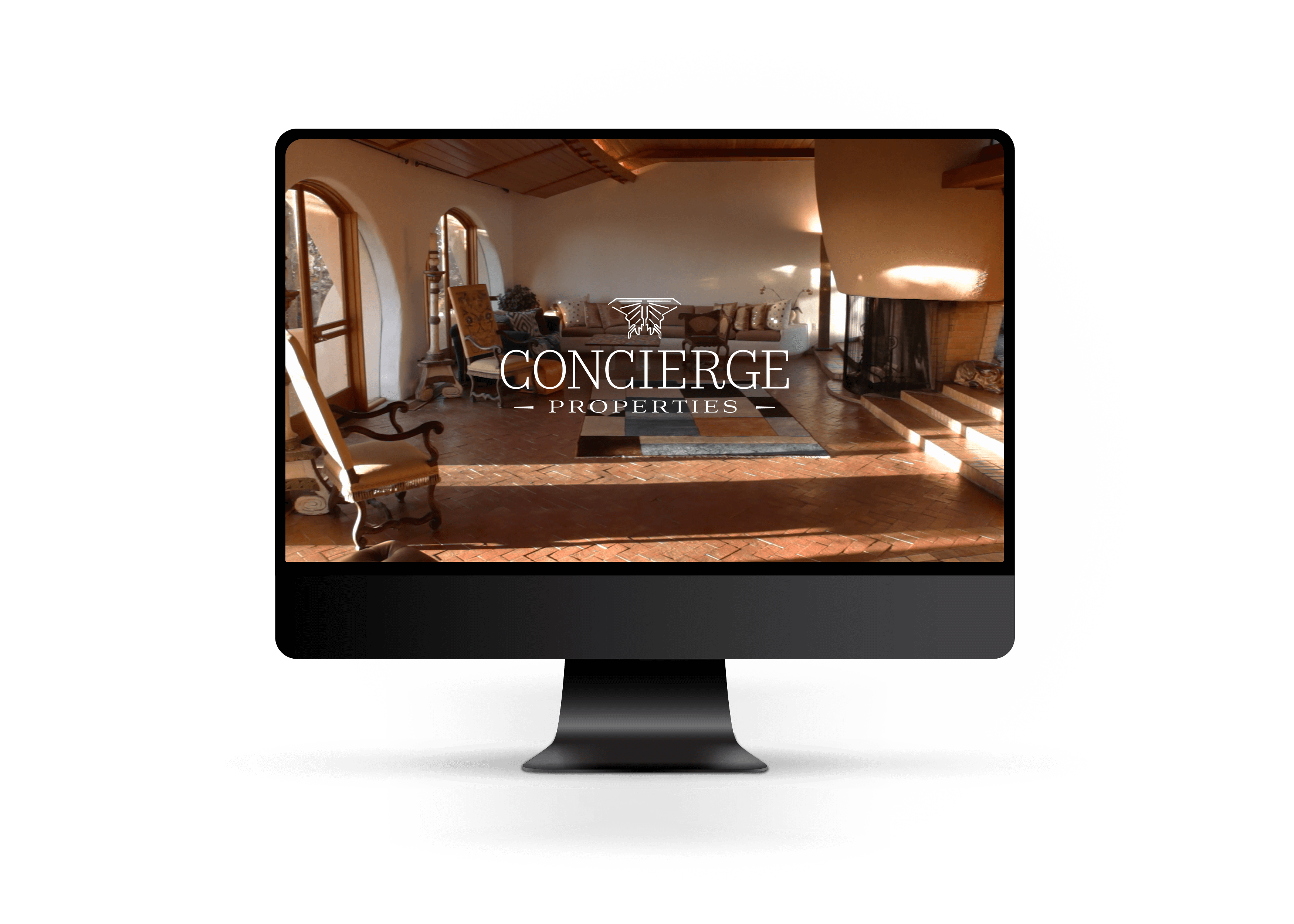 Concierge Properties Desktop Mockup